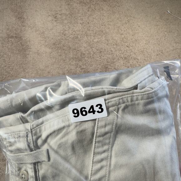 Patagonia Women's Stand-Up Shorts Size 10 Ivory 6” Hiking Canvas - Picture 8 of 8